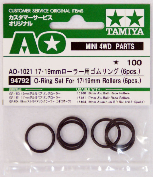 94792 O-ring Set for 17/19mm (6pcs)
