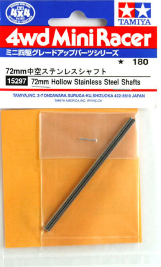 15297 72mm Hollow Stainless Steel Shafts
