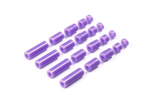 95536 Lightweight Plastic Spacer Set (12/6.7/6/3/1.5mm) Purple
