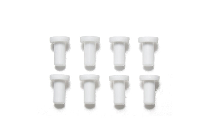 10306 Mini 4Wd Bushing for Aluminum Wheels (White/ 8pcs)