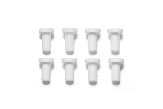 10306 Mini 4Wd Bushing for Aluminum Wheels (White/ 8pcs)