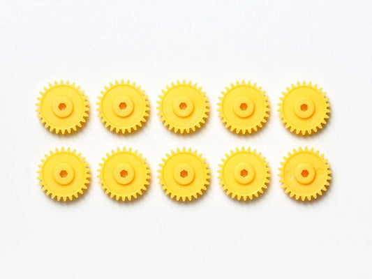 10312 MINI 4WD G-18 Gear (Yellow/10pcs.)