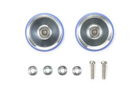 15426 19mm Aluminum Rollers w/Plastic Rings (Dish Type)