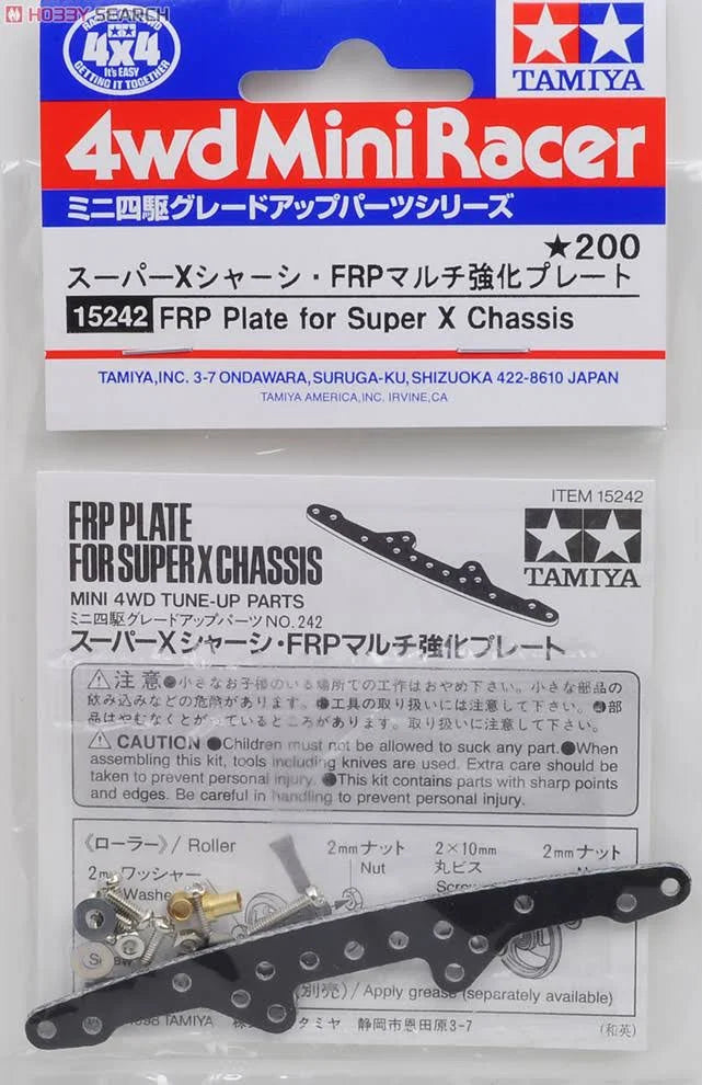 15242 FRP Plate for Super X Chassis
